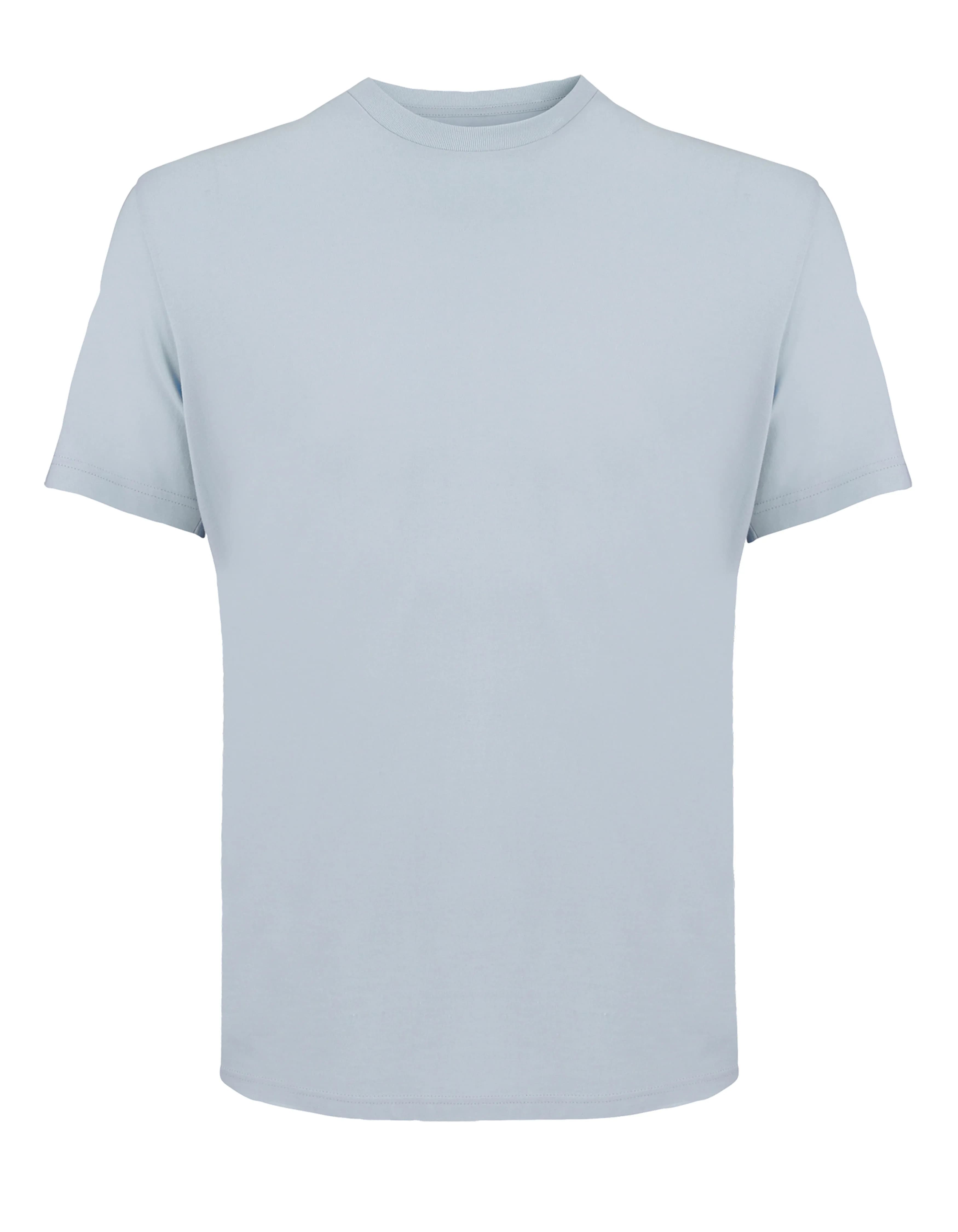 Unisex Round Neck T-Shirt Tuner - Light Blue