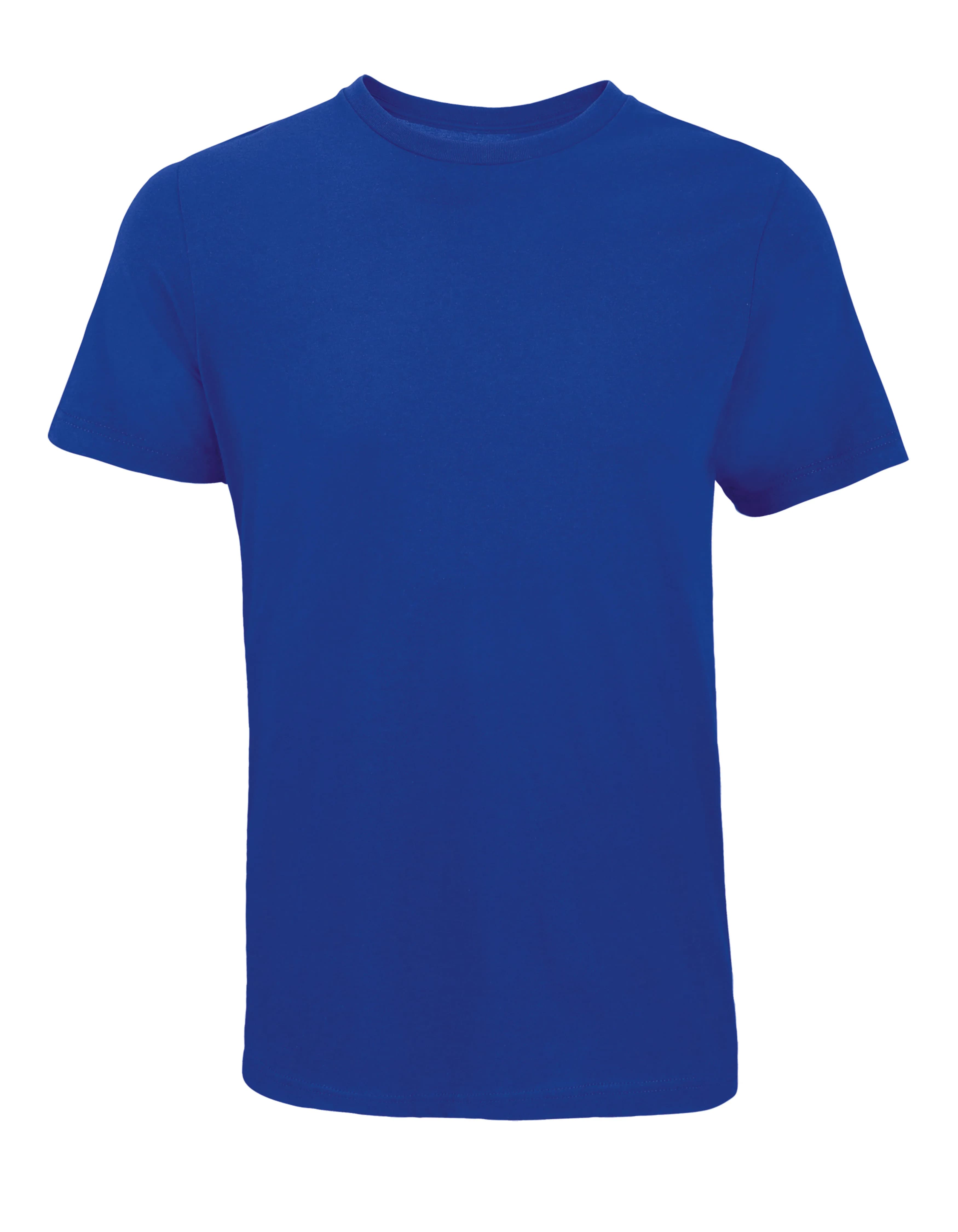 Unisex Round Neck T-Shirt Tuner - Royal Blue 252