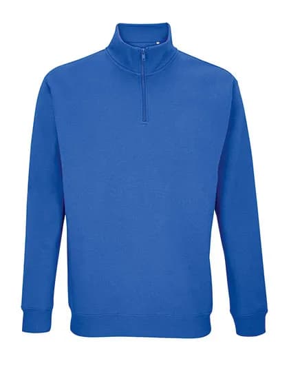 Unisex 1/4 Zip Sweatshirt Conrad - Royal Blue 241