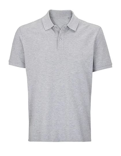 Unisex Polo Shirt Pegase - Grey Melange
