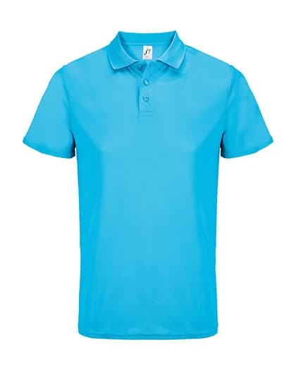 Unisex Pitcher Sports Polo Shirt - Aqua