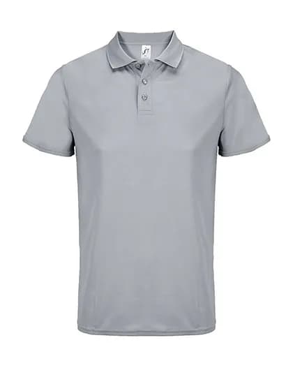 Unisex Pitcher Sports Polo Shirt - Pure Grey