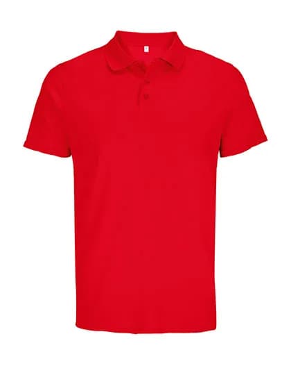 Unisex Pitcher Sports Polo Shirt - Red