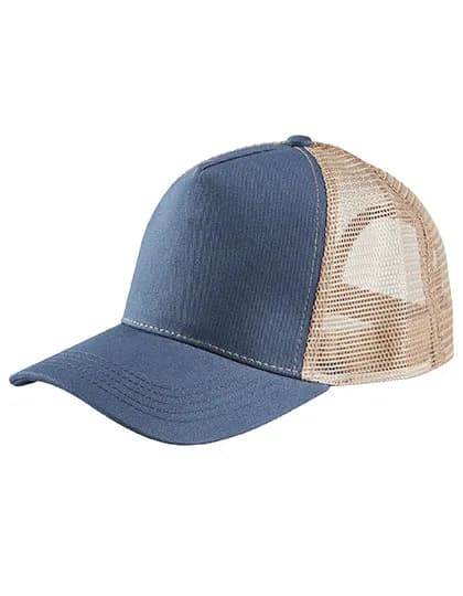 Five Panel Cap Blink - Denim/Linen