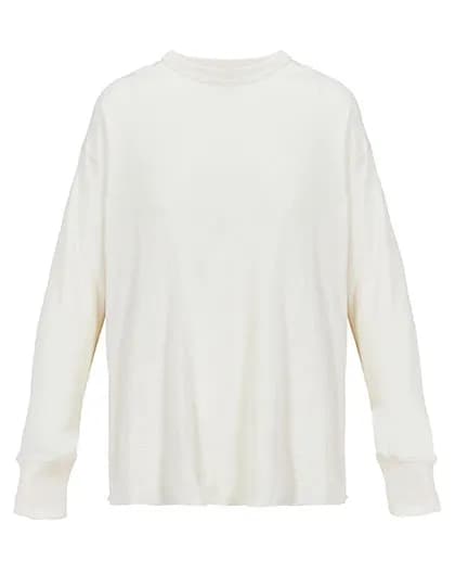 Unisex Embossed Thermal T-Shirt - Natural