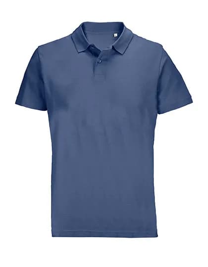 Unisex Pulse Polo Shirt - Denim