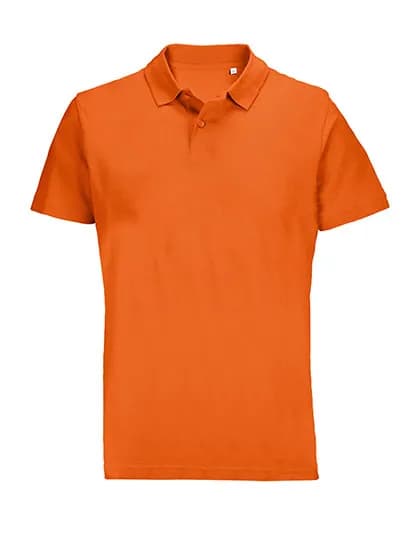 Unisex Pulse Polo Shirt - Orange