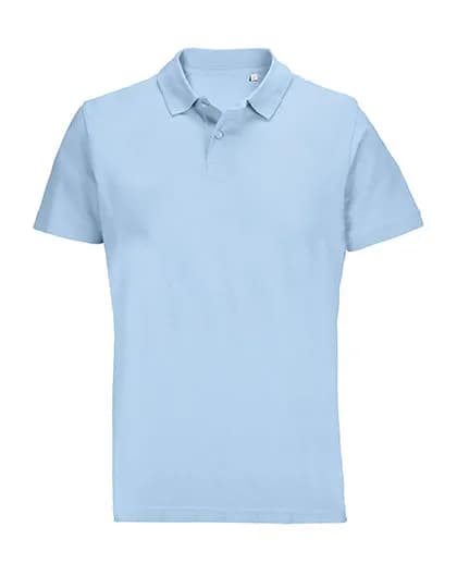 Unisex Pulse Polo Shirt - Sky Blue