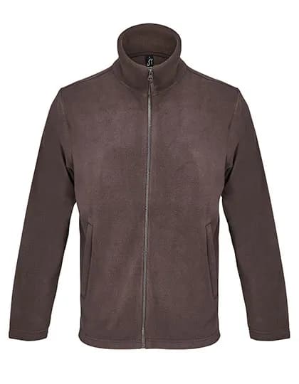 Unisex Microfleece Full-Zip Jacket Nitro - Dark Chocolate