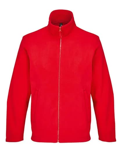 Unisex Microfleece Full-Zip Jacket Nitro - Red
