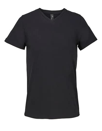 V-Neck T-Shirt Regent - Deep Black