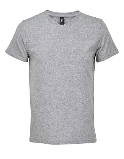 V-Neck T-Shirt Regent - Grey Melange