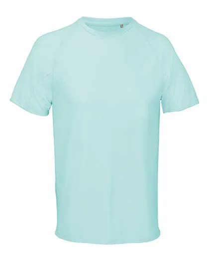Men´s Raglan Sleeve T-Shirt Vortex - Arctic Blue