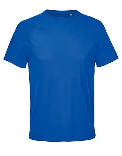 Men´s Raglan Sleeve T-Shirt Vortex - Royal Blue 241