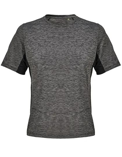 Unisex Sports T-Shirt Storm - Melange Black/Black