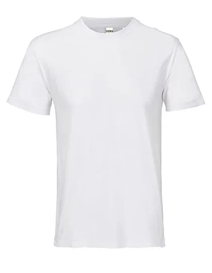 Unisex Vintage Open-End T-Shirt Cliff - White