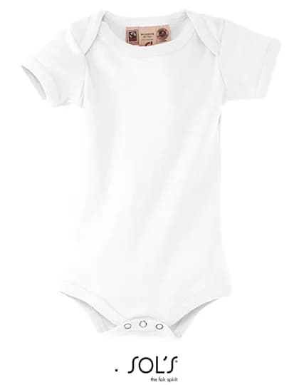 Organic Bambino Bodysuit - White