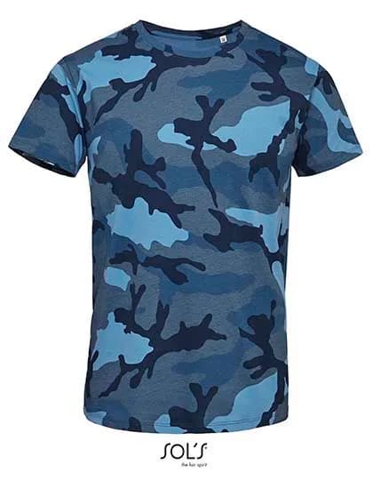 Men´s Camo T-Shirt - Blue Camo