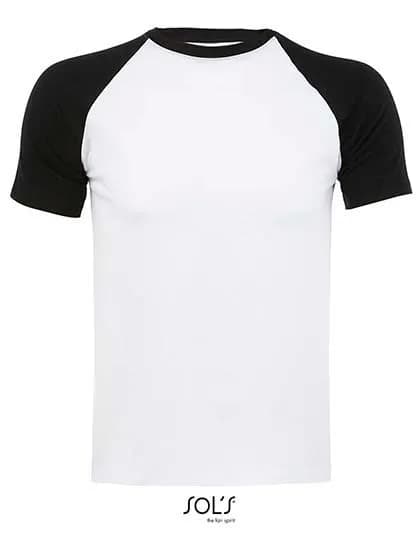 Raglan T-Shirt Funky 150 - White/Black