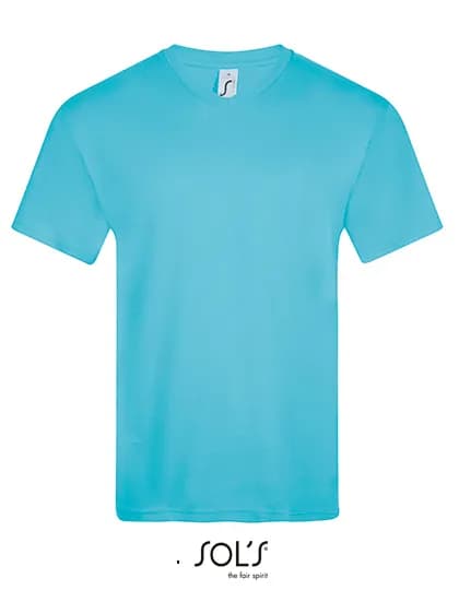 V-Neck T-Shirt Victory - Atoll Blue