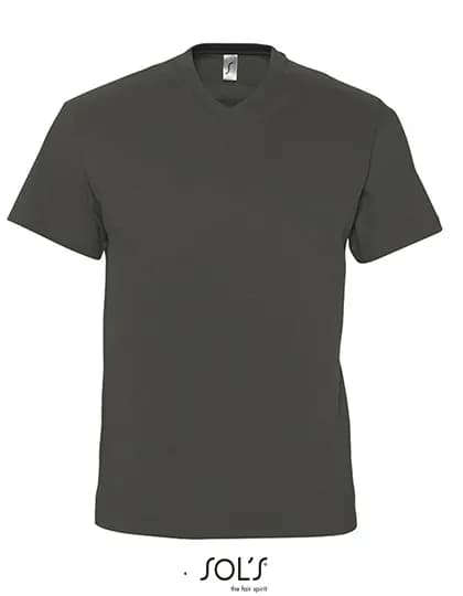 V-Neck T-Shirt Victory - Dark Grey (Solid)