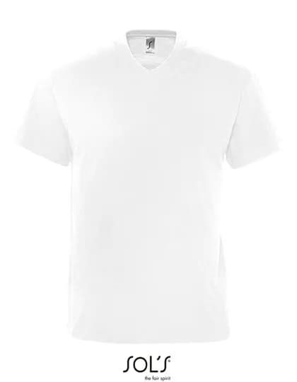 V-Neck T-Shirt Victory - White