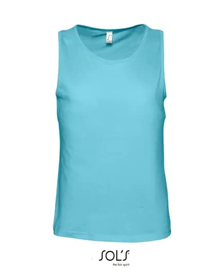 Men´s Tank Top Justin - Atoll Blue