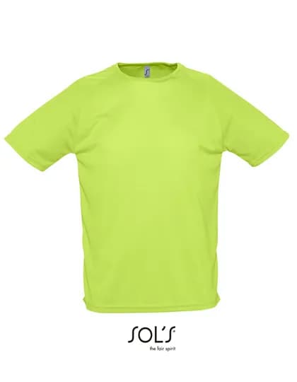 Men´s Raglan Sleeves T Sporty - Apple Green