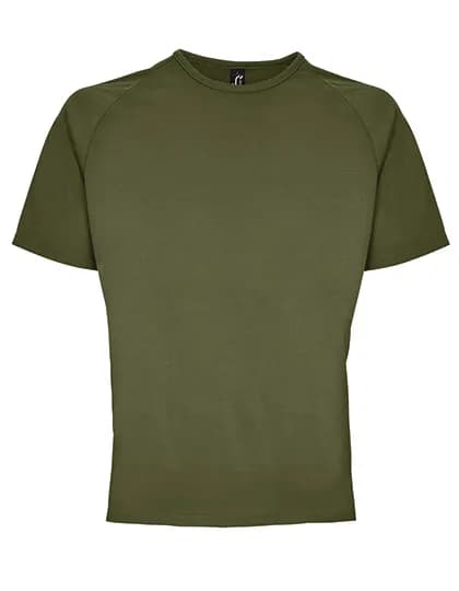 Men´s Raglan Sleeves T Sporty - Army
