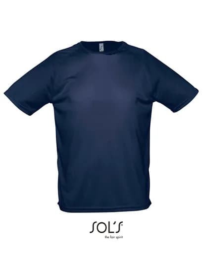 Men´s Raglan Sleeves T Sporty - French Navy