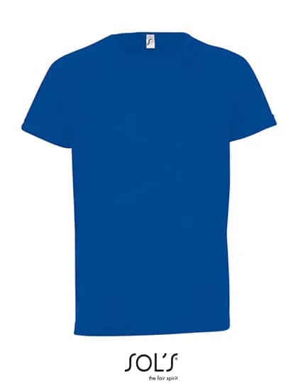Kids´ Raglan Sleeved T-Shirt Sporty - Royal Blue 241