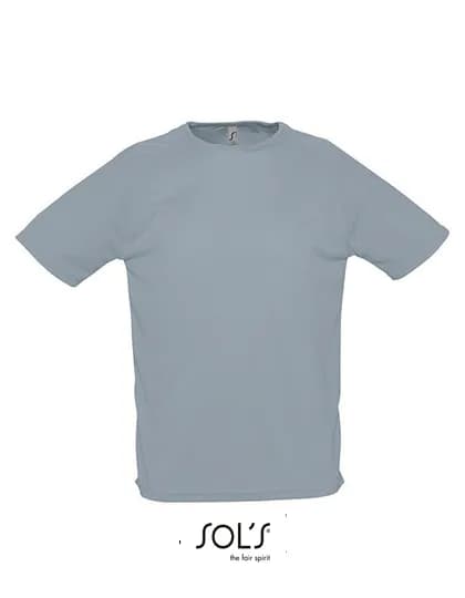 Men´s Raglan Sleeves T Sporty - Pure Grey