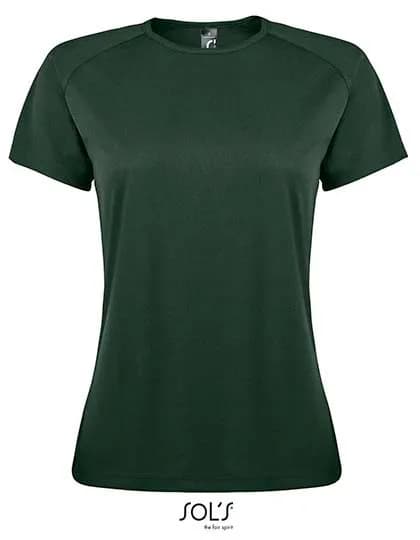 Women´s Raglan Sleeves T Sporty - Forest Green