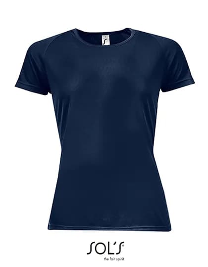 Women´s Raglan Sleeves T Sporty - French Navy