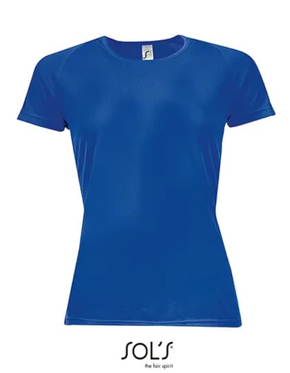 Women´s Raglan Sleeves T Sporty - Royal Blue 241