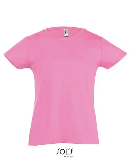 Kids´ T-Shirt Girlie Cherry - Orchid Pink