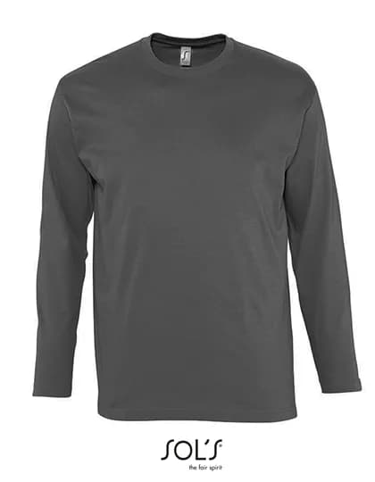 T-Shirt Monarch Long Sleeve - Dark Grey (Solid)