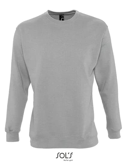 Unisex Sweatshirt New Supreme - Grey Melange