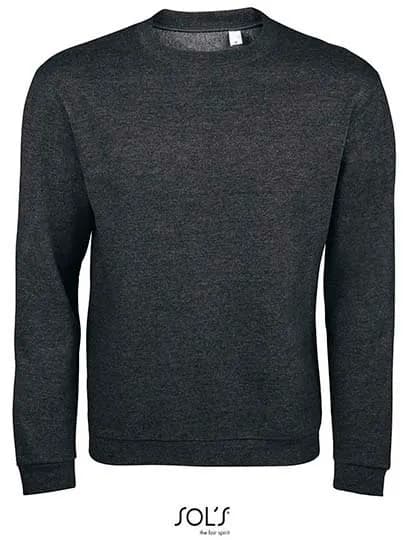 Men´s Spider Round-Neck Sweatshirt - Charcoal Melange