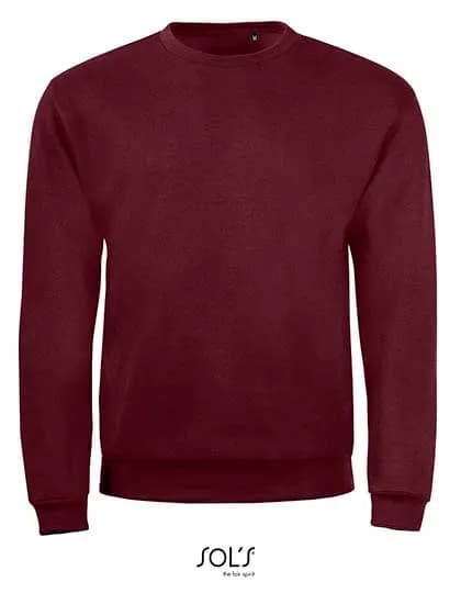Men´s Spider Round-Neck Sweatshirt - Oxblood