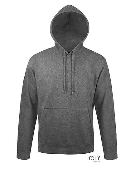 Unisex Hooded Sweat-Shirt Snake - Charcoal Melange