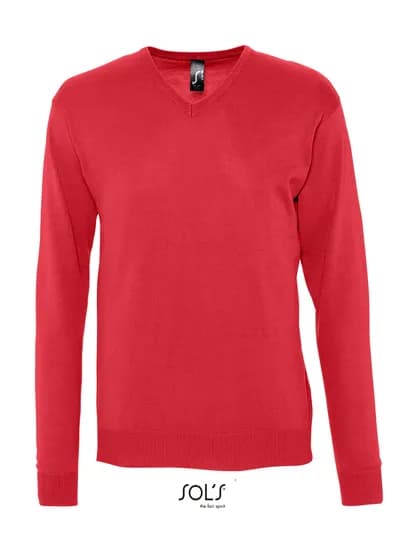 Men´s V-Neck Sweater Galaxy - Red