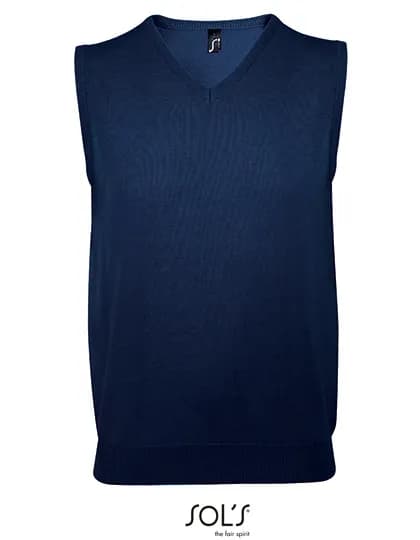 Unisex Sleeveless Sweater Gentlemen - Navy