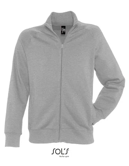 Men´s Zipped Jacket Sundae - Deep Grey Melange