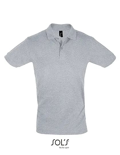 Men´s Polo Shirt Perfect - Grey Melange