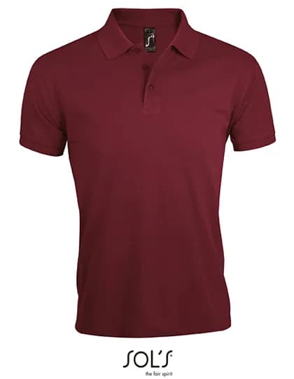Men´s Polo Shirt Prime - Burgundy