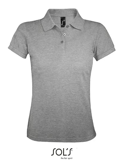 Women´s Polo Shirt Prime - Grey Melange