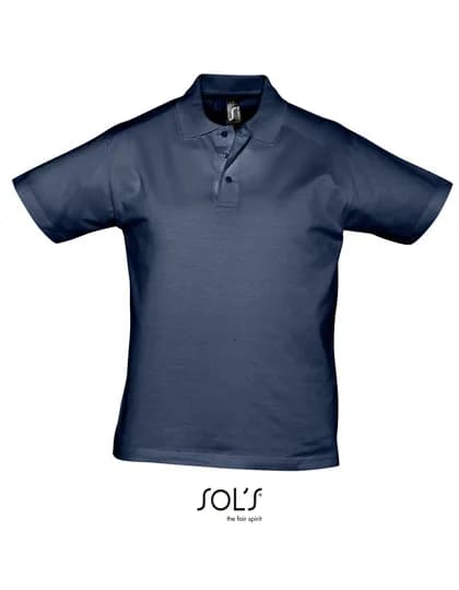 Men´s Jersey Polo Shirt Prescott - French Navy