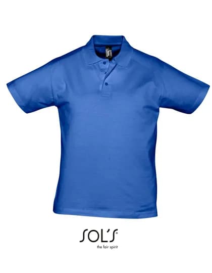 Men´s Jersey Polo Shirt Prescott - Royal Blue 241