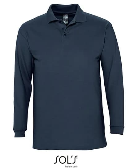 Long Sleeve Polo Winter II - Navy